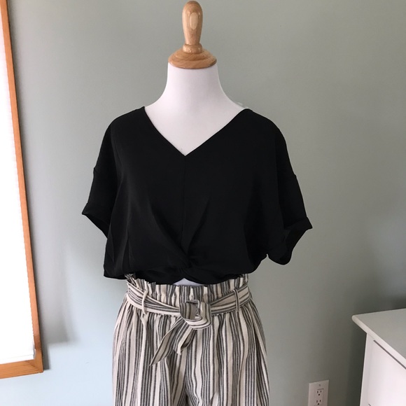 {Shinestar} Crop top with batwings, L - Picture 1 of 5